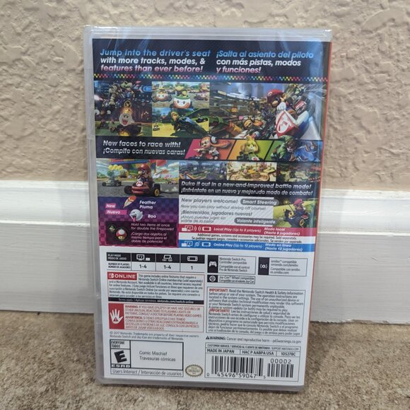 Mario Kart 8 Deluxe Nintendo Switch Game Physical Cartridge Brand New Mariokart - Picture 8 of 9